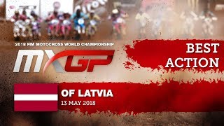 Jeffrey Herlings amp Antonio Cairoli Impressive Action  MXGP of Latvia 2018 motocross [upl. by Beberg549]