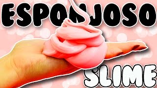 Tutorial Haz SLIME ESPONJOSO facil  Sin BORAX [upl. by Benildis617]