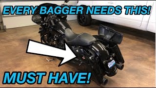 HARLEY DAVIDSON SADDLEBAG ORGANIZER INSTALL MUST HAVE [upl. by Doris]