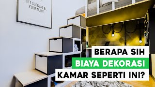 BIAYA PEMBUATAN KAMAR TIDUR MEZZANINE  KAMAR TIDUR RANJANG BERTINGKAT [upl. by Clarey]