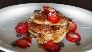 Easy Recipe  Coconut Flour Pancakes [upl. by Brianna]