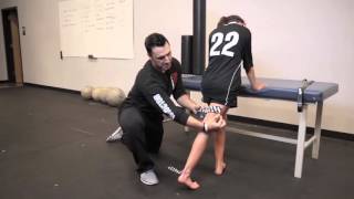 Rocktape  Kinesiology Tape Instructions for Hamstring [upl. by Jodoin]