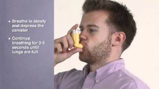 Asthma Inhaler  How To Use  Asthma Pump [upl. by Matthiew]