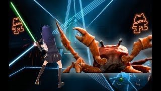 Beat Saber Crab Rave  Noisestorm EXPERT [upl. by Tiebout797]