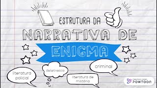 Estrutura Narrativa  Conto de Enigma [upl. by Anirbac980]