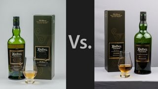 Whisky Video 16 Ardbeg Uigeadail Vs Ardbeg Corryvreckan [upl. by Aisitel]