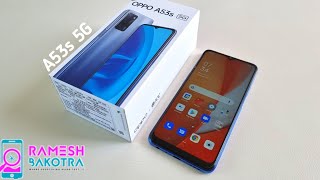 Oppo A53s 5G Unboxing and Full Review [upl. by Yboj295]