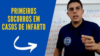 PRIMEIROS SOCORROS INFARTO  ATAQUE CARDÍACO [upl. by Egiarc44]