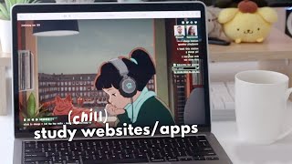 6 chill study websitesapps for students ✨ [upl. by Fran]