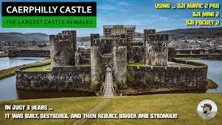 Caerphilly Castle  The Largest in Wales 2nd in Britain [upl. by Neeruam]