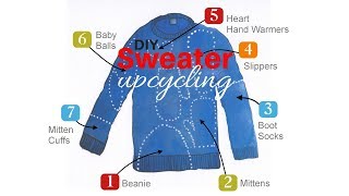 DIY Sweater Upcycling  All You Need To Know [upl. by Letnoj]