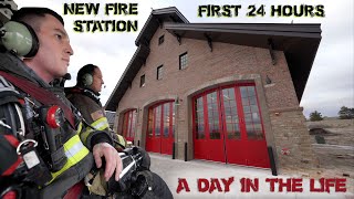 First 24 Hours in a New Fire Station  A Day in the Life [upl. by Quirk]