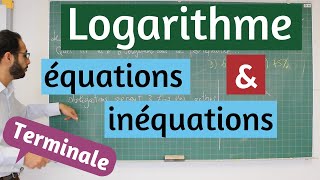 LOGARITHME  Equations et inéquations [upl. by Rainer]