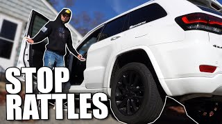 How To Stop Rattles on your Jeep Grand Cherokee [upl. by Danila456]