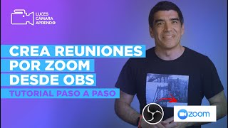 TRANSMITE a ZOOM ► Con el NUEVO OBS Studio 26 [upl. by Zeiger464]