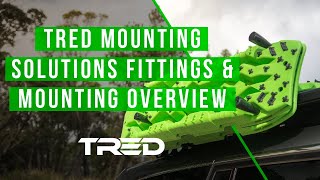 TRED Recovery Board Mounting Installation Information with Mounting Products by TRED [upl. by Ardella]