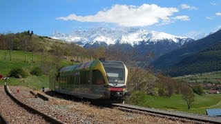 Eine Südtiroler Erfolgsgeschichte Mit der Vinschgaubahn von Mals nach Meran [upl. by Anatole]