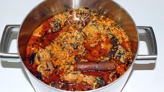 Cook With Me  Best Egusi Soup Recipe  How To Cook Egusi Soup amp Pounded Yam [upl. by Ibbie]