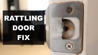 How to Fix a Rattling Door [upl. by Ajad]