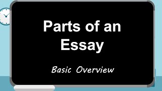 Parts of an Essay [upl. by Farrish]