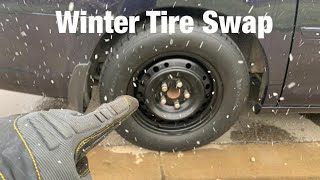 How To Change Your Tires Yourself  WinterSummer Tire Swap [upl. by Merras]