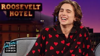 Timothée Chalamet Had a Hip Hop Alter Ego [upl. by Lalaj]