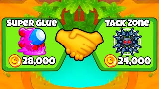 The 1 Glue Strategy in Bloons TD Battles 2 [upl. by Ramey]