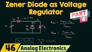 Zener Diode as Voltage Regulator Part 4 [upl. by Nerraj302]