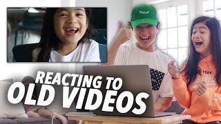 Reacting To Our Old Funny Videos  Ranz and Niana [upl. by Roselane]