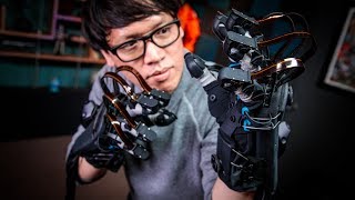 HandsOn with HaptX VR Haptic Gloves [upl. by Sikes]