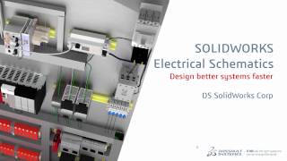 Product Demo SOLIDWORKS Electrical Schematic [upl. by Aitram]