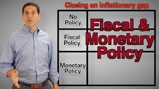 Fiscal amp Monetary Policy  Macro Topic 51 [upl. by Arrik]