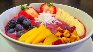 How to Make Delicious Acai Bowls  Ninja Foodi Power Blender Recipe [upl. by Glavin18]