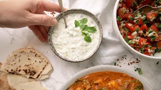 How to make Indian Yoghurt Dip Raita [upl. by Bakerman]