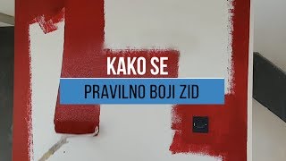 Uradi sam Postupak bojenja zidova [upl. by Esej]