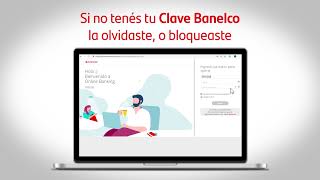 ¿Cómo blanquear tu clave Banelco desde Online Banking [upl. by Adnuahsal962]