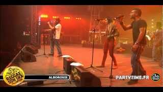 ALBOROSIE  Live HD at Reggae Sun Ska 2012 by Partytimefr [upl. by Elma]