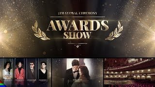 Awards Show  After Effects Template  ★ AE Templates [upl. by Dnalro]