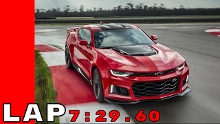 Full Version  2017 Camaro ZL1 Nurburgring Lap [upl. by Hannahsohs]