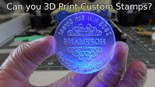 Can you 3D Print custom stamps DIY Crafting [upl. by Neall]