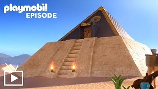 PLAYMOBIL  Misterio de la pirámide  Faraón en egipto  Película completa [upl. by Micro]