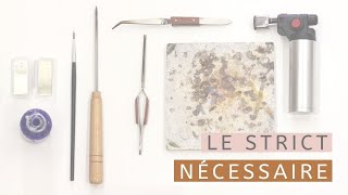 Apprendre à souder ses bijoux  le matériel de base essentiel [upl. by Fredek]