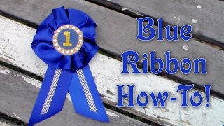 How to Make an Award Ribbon [upl. by Boudreaux190]