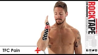 RockTape  Kinesiology Tape Instruction  TFC Pain [upl. by Perrie]