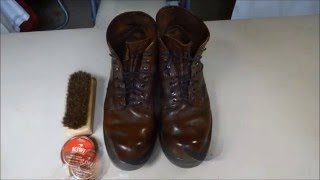 Simple and Easy Boot Polishing [upl. by Jenkel]