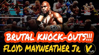 10 Floyd MayweatherJr Greatest Knockouts [upl. by Dorene988]