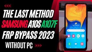 SAMSUNG A10S FRP BYPASS ANDROID 9 10 11 12 Without Pc [upl. by Garris]