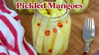 Pickled Mangoes  Burong Mangga [upl. by Haidadej]