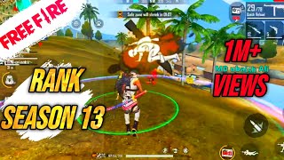 Season 13 FREE FIRE FIRST SQUAD RANKED GAME PLAY IN FF LIVE  GAITONDE [upl. by Mandelbaum]