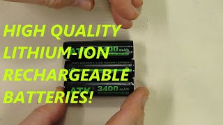 BEST High mAh 37v 18650 Lithium Ion Rechargeable Batteries REVIEW [upl. by Buchalter]